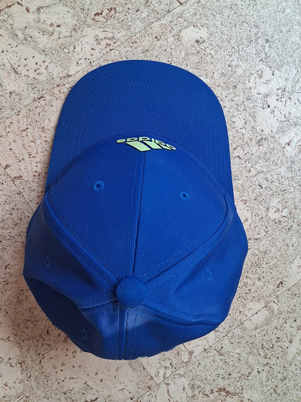 adidas Kids Blue Baseball Cap with Logo